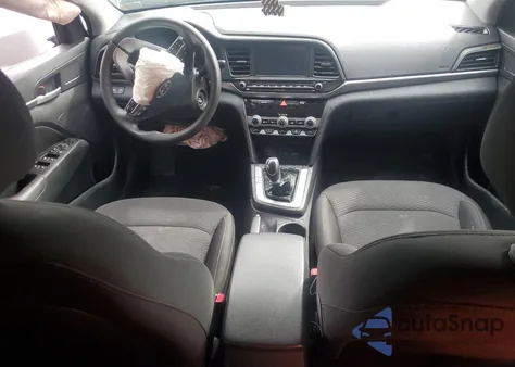 2020 Hyundai Elantra Sel z USA, uszkodzony, nr VIN 5NPD84LF0LH542076